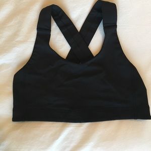 Lululemon All Sport Bra - Size 8, Black