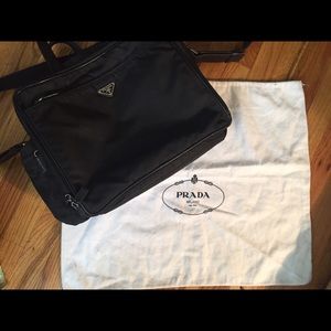 100% Authentic PRADA Tessuto Diaper Bag
