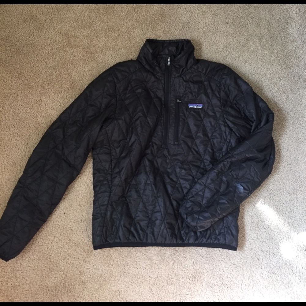 Patagonia Nano puff half zip up