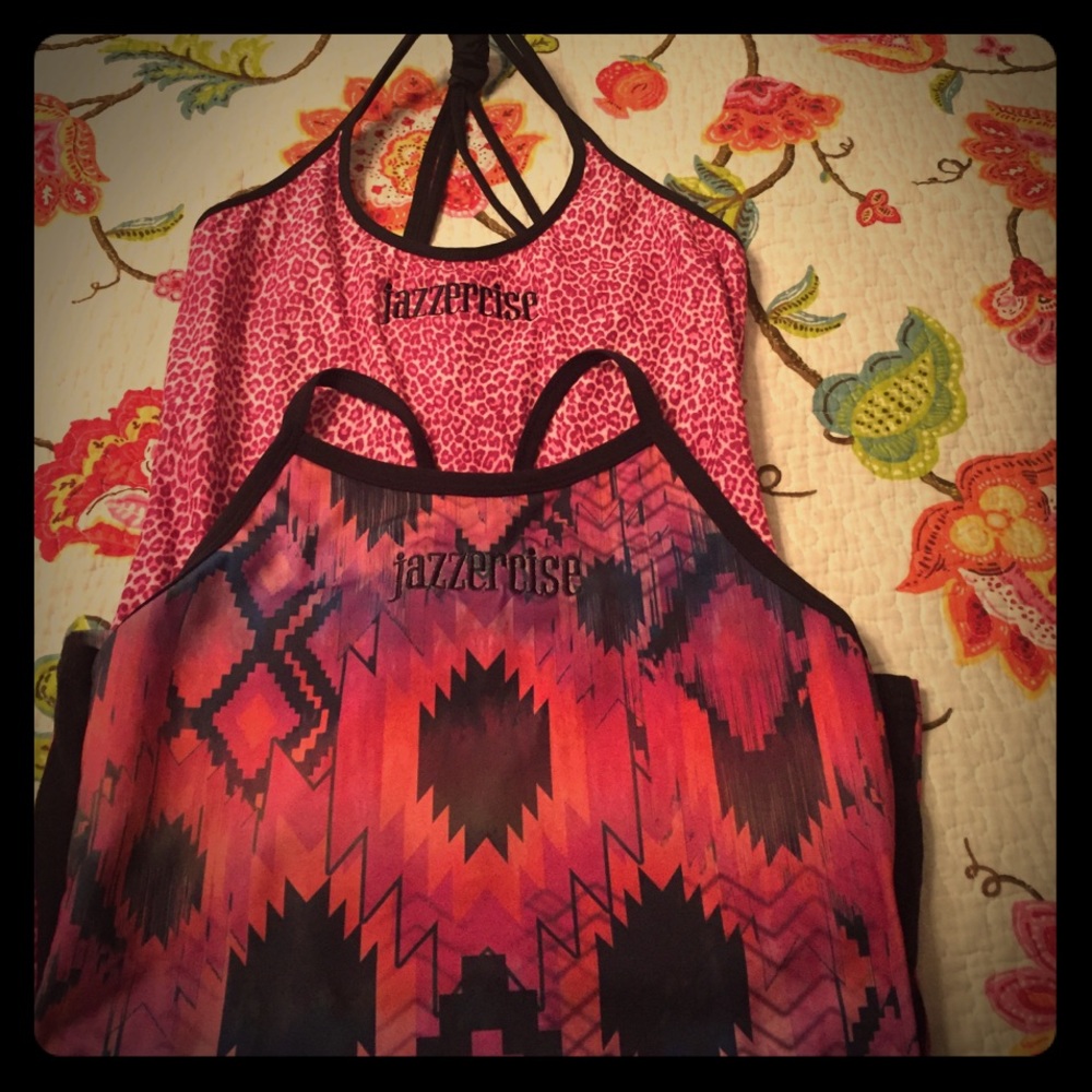 Two Jazzercise tops