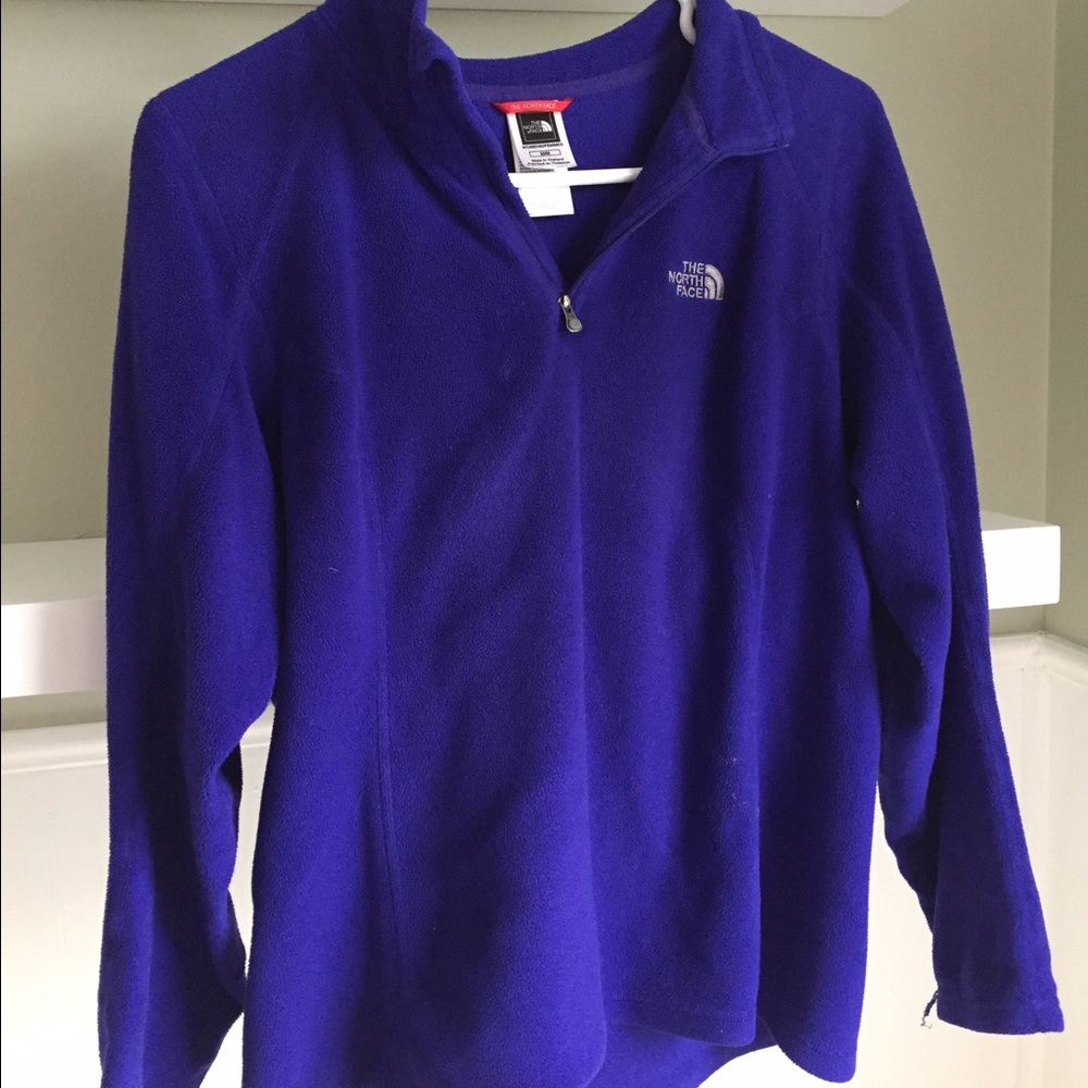 North Face Quarterzip Fleece Pullover