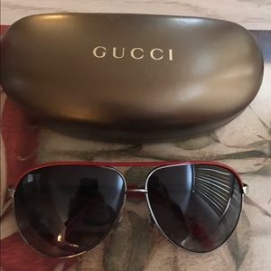 Authentic Gucci sunglasses with case