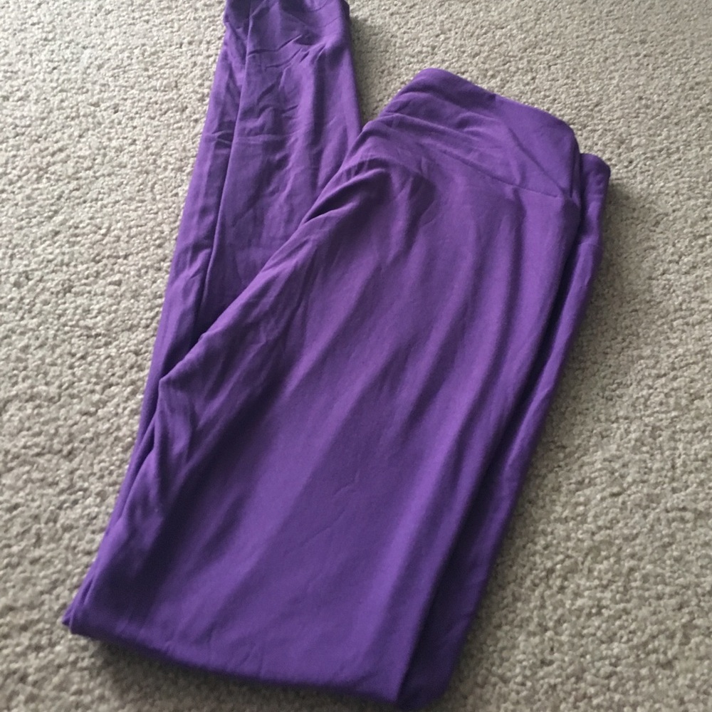 Lularoe purple one size leggings