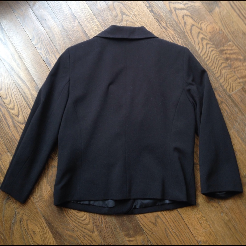 LOFT Blazer with Ruffle Detail - Picture 3 of 3