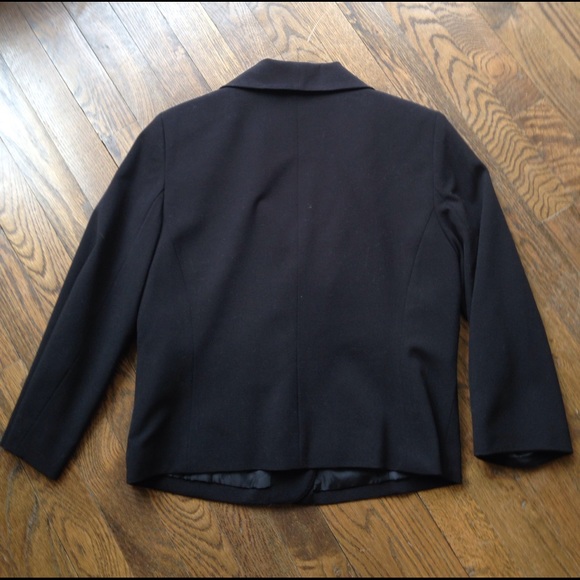 LOFT Blazer with Ruffle Detail - Picture 3 of 3