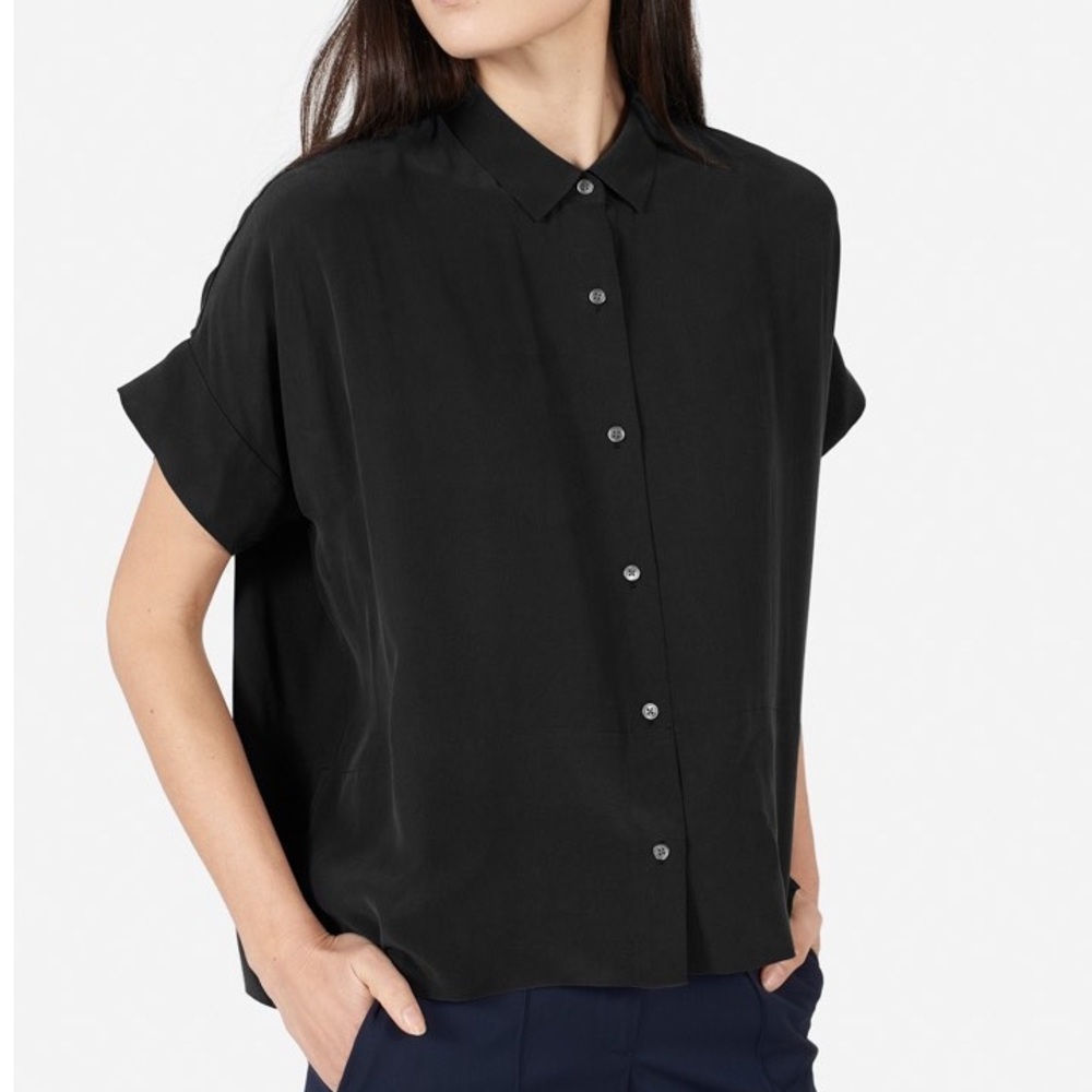 Everlane Silk Square Shirt