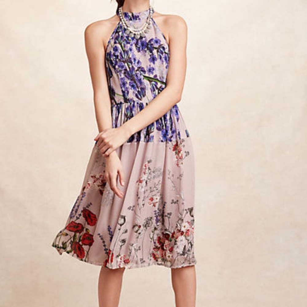 Petaline Midi Dress from Anthropologie