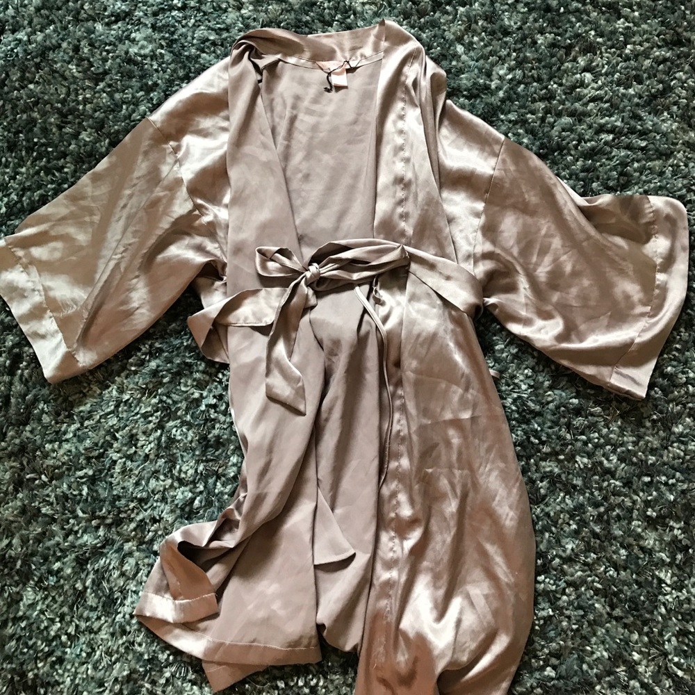 Victoria's Secret Silk Robe