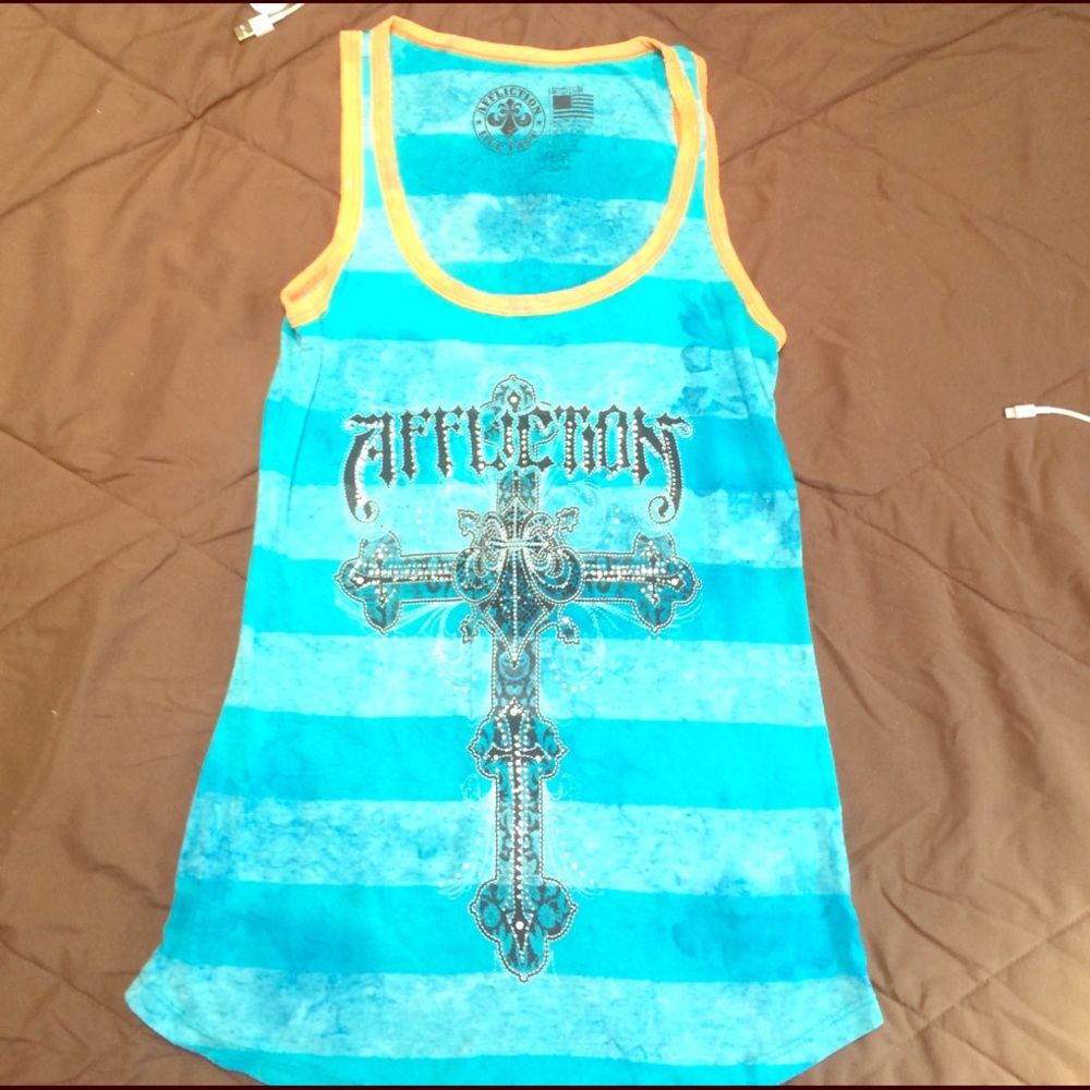Affliction tank top