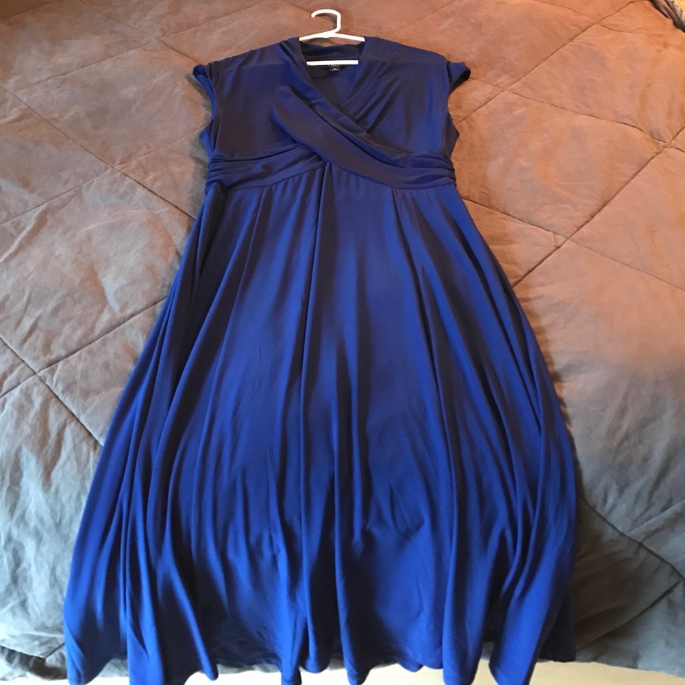Chaps Royal Blue Dress