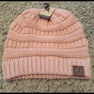 Pink CC Beanie