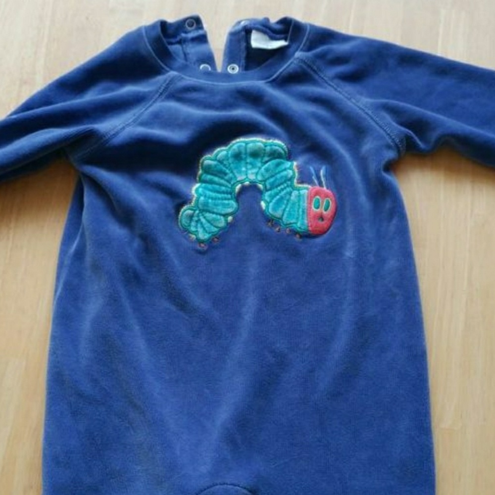 Hungry caterpillar onsie