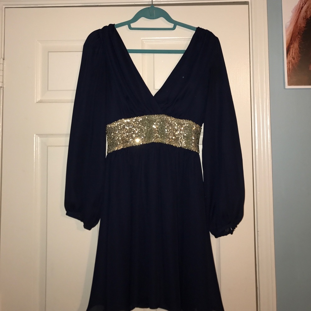 Beautiful Navy Dress!