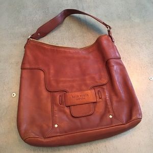 Brown Distressed Leather Kate Spade Bag