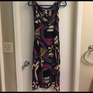 Diane Von Furstenberg Clooney Silk Dress Size 8