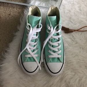 Rare terquoise converse