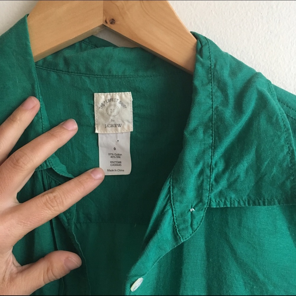 Lightweight and colorful J. CREW button-up!