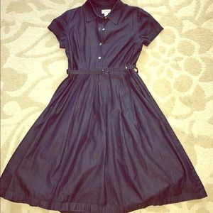 Talbots Denim Full Skirt dress