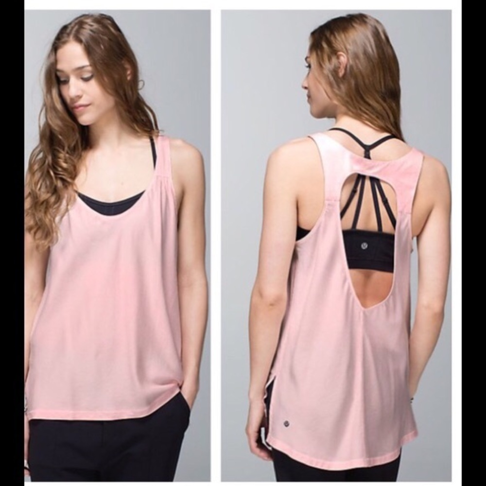 Lululemon Peace of Mind Tank - Size 8???, Pink