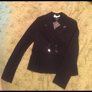 Armani Exchange Convertible Black Jacket