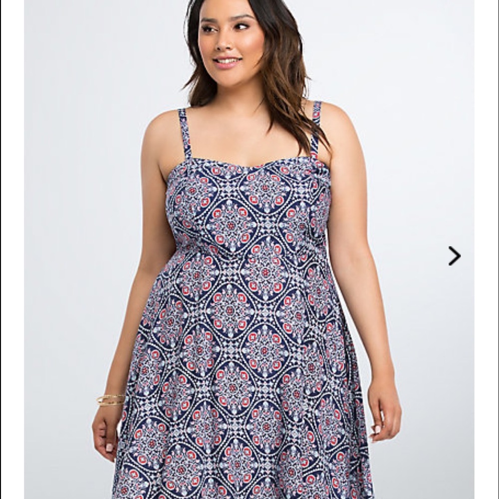 Torrid Medallion Print Sundress