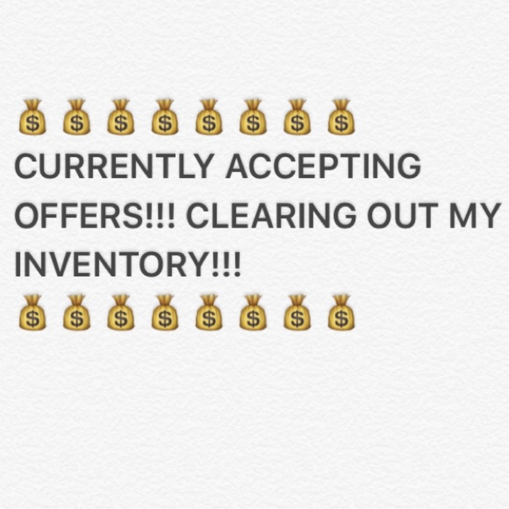 NOW ACCEPTING REASONABLE OFFERS ON ALL ITEMS!!💎