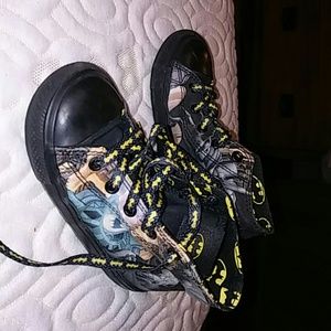 Kids Batman Converse Like New