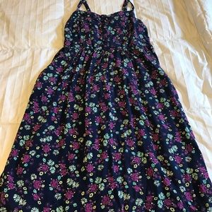 Torrid Floral Button Front Challis Sundress