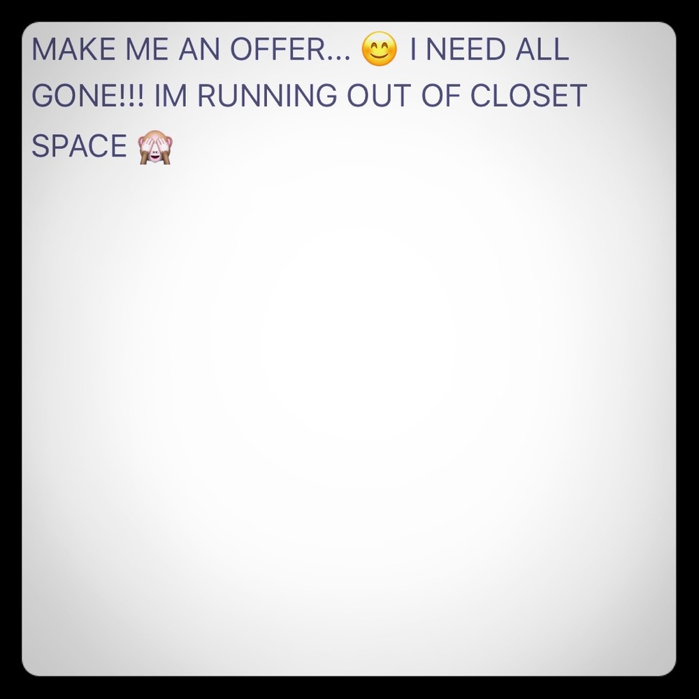 GO AHEAD N MAKE AN OFFER!! BUT PLEASE B REASONABLE