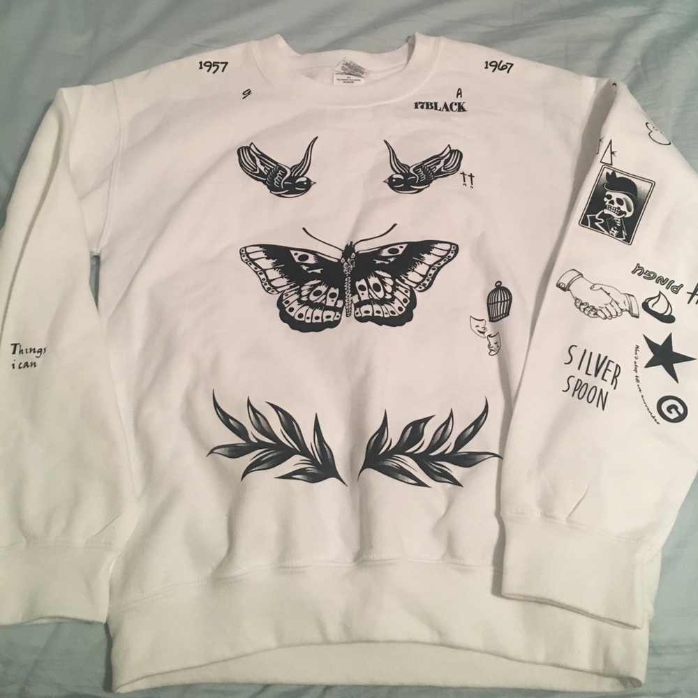 HARRY STYLES TATTOO SWEATSHIRT