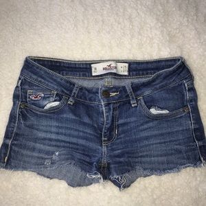 Hollister jean shorts