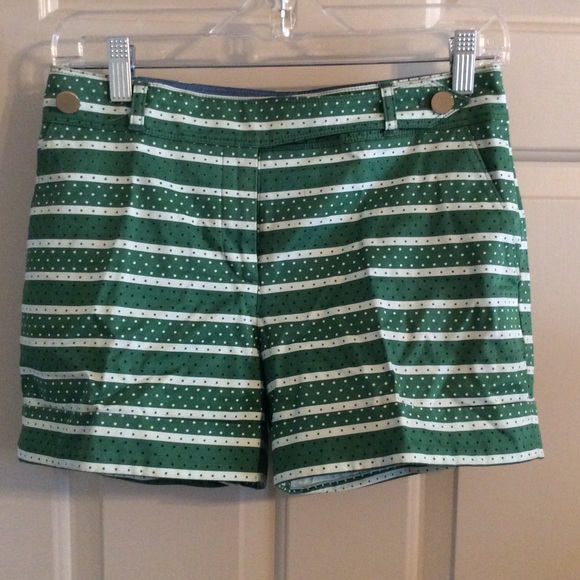 Anthropologie high waisted green shorts Meadow Rue - Picture 2 of 3
