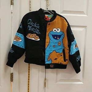 Cookie monster Sesame street jacket