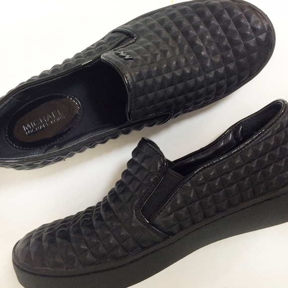 Michael Kors Shoes - MK quilted leather slip on shoes