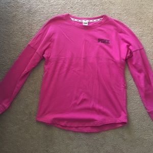 VS Pink light sweatshirt