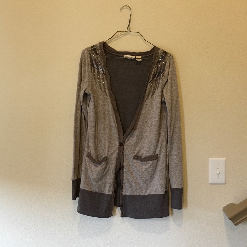 MissMe Embellished Cardigan