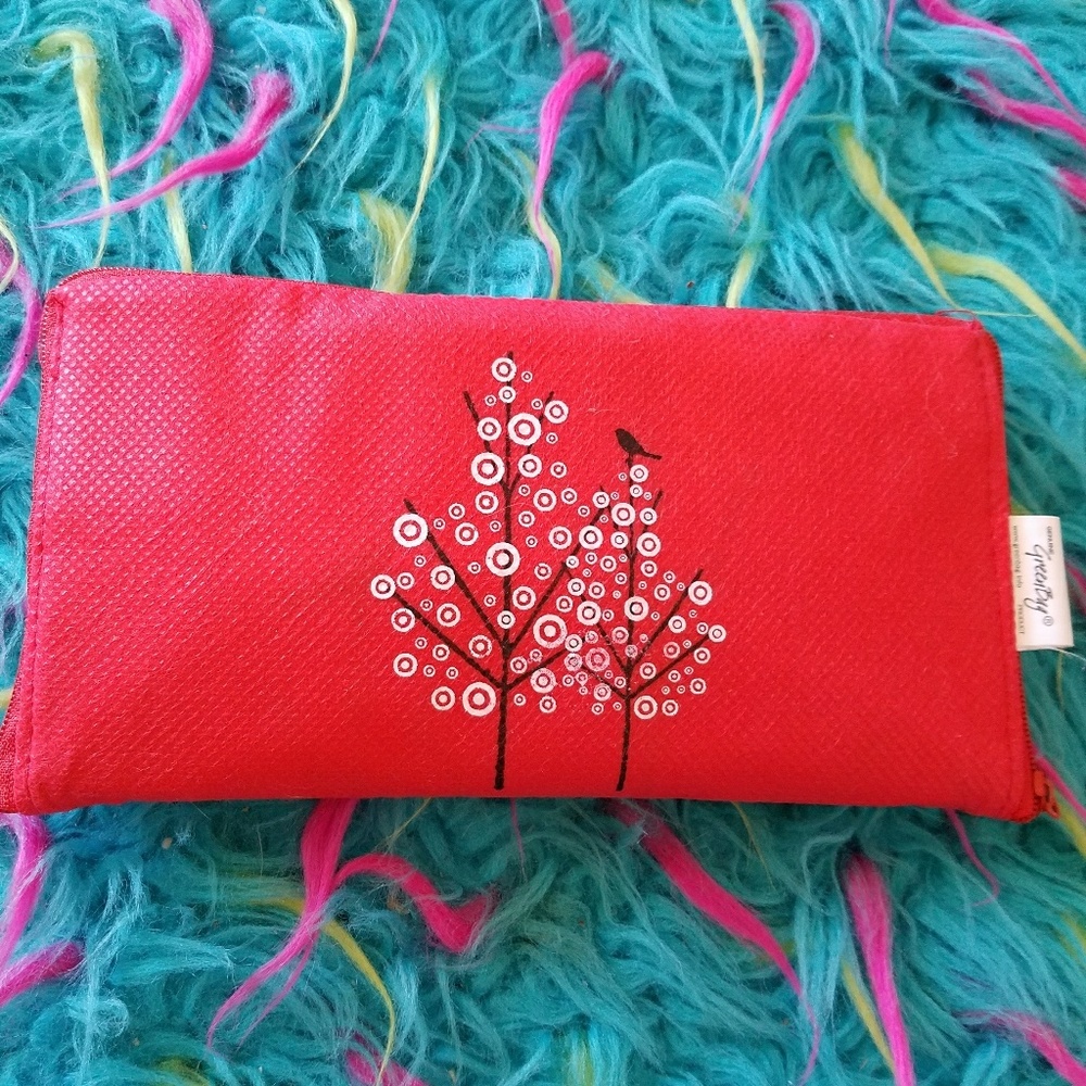Shipping bag and wallet
