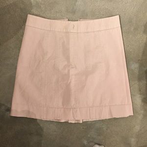 Pink high waisted pencil skirt