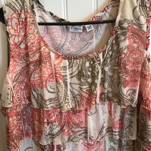 🎀 NWOT Women's Beautiful Tank Top 👜👡👒👚🎀