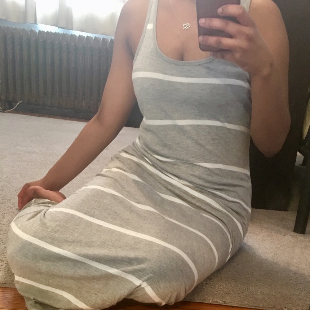 Striped Maxi Dress