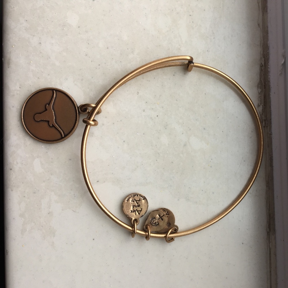 Texas longhorn Alex and Ani bracelet