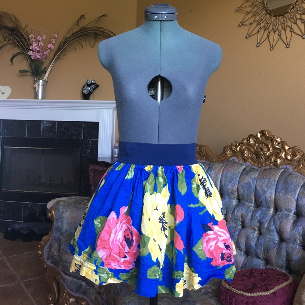 Abercrombie Kids Floral Skirt