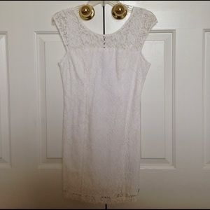 Hollister lacy white dress