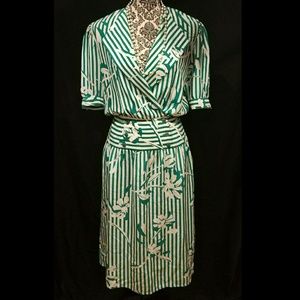 Vintage 1980's Silk Day Dress Vintage 1980's Silk Day Dress