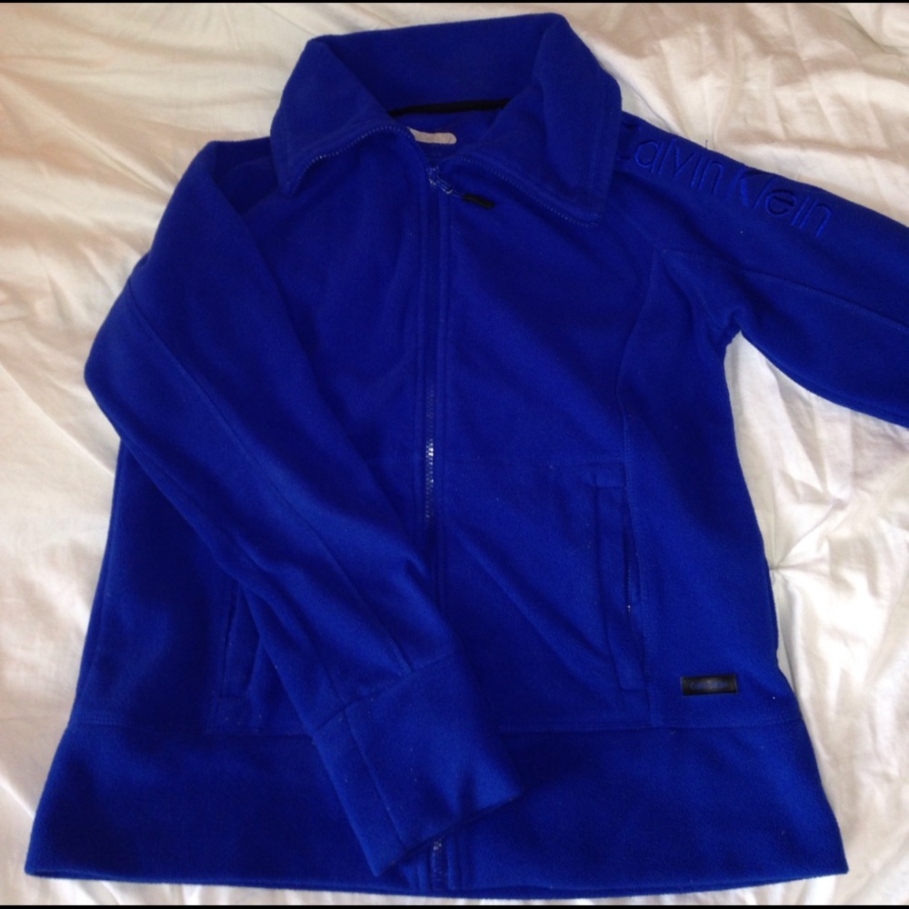 Calvin Klein blue jacket