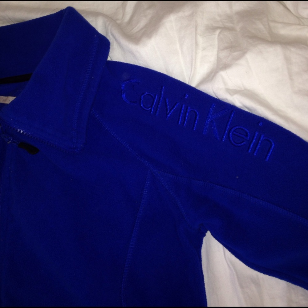 Calvin Klein blue jacket - Picture 2 of 3