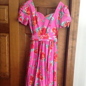 80's Laura Ashley dress