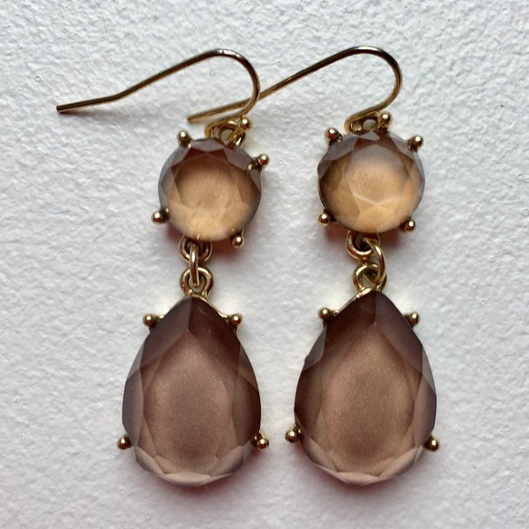 SOLD ON EBAY Pim & Larkin Smoky Quartz Earrings - Picture 2 of 4