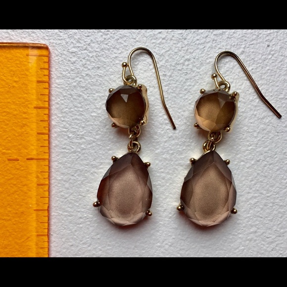 SOLD ON EBAY Pim & Larkin Smoky Quartz Earrings - Picture 4 of 4