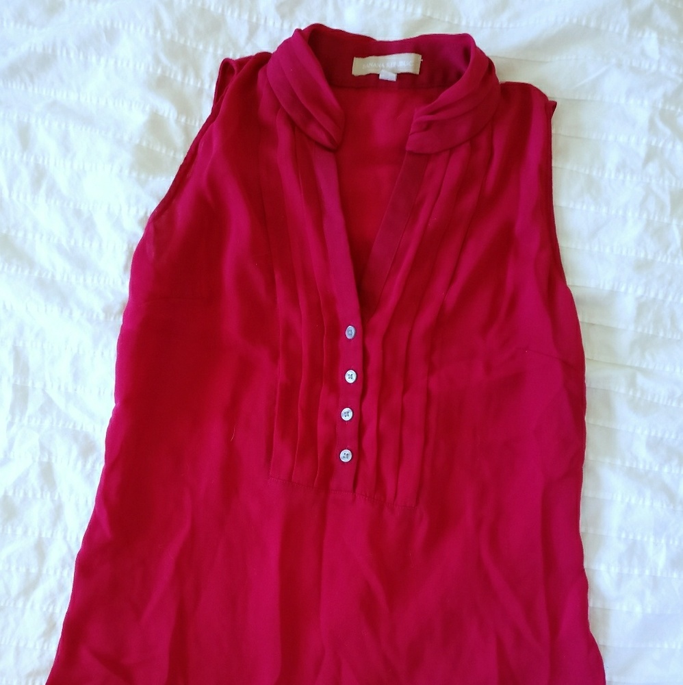Banana Republic sleeveless top